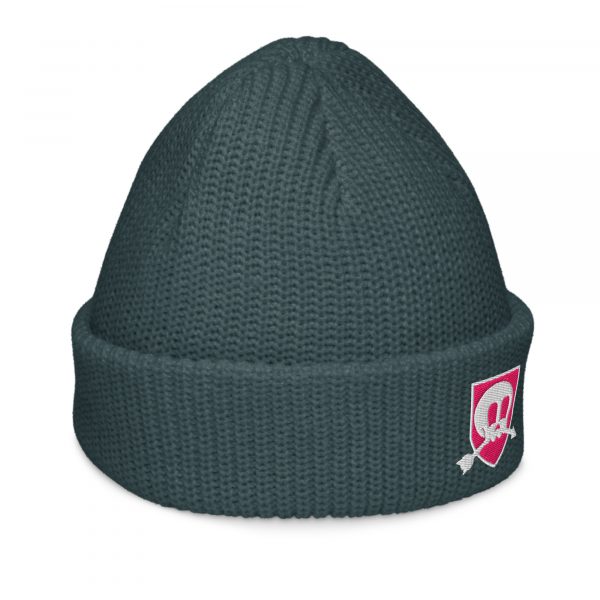Abyss Blue Fisherman Beanie - Image 3