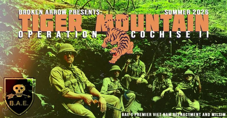 Tiger Mountain: Operation Cochise Green (Vietnam MilSim) 07/29/2026